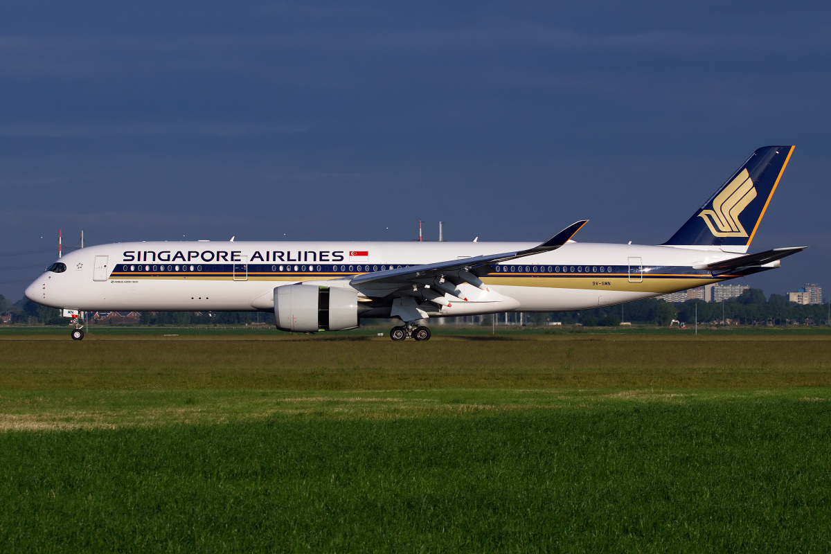 9V-SMN, Singapore Airlines (Aircraft » Schiphol Spotting » Airbus A350-900 » Singapore Airlines)