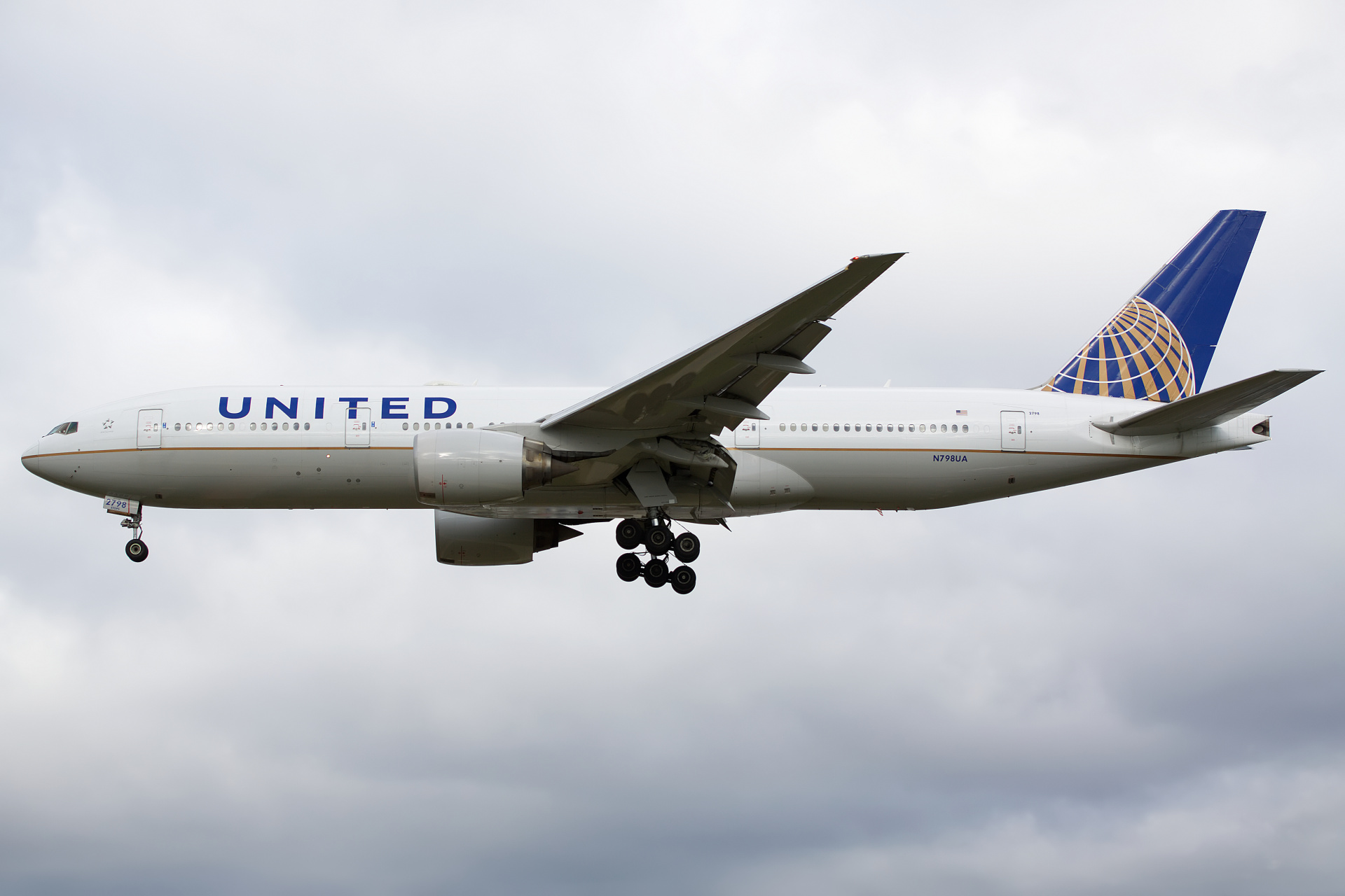 N798UA, United Airlines (Samoloty » Spotting na Heathrow » Boeing 777-200ER)