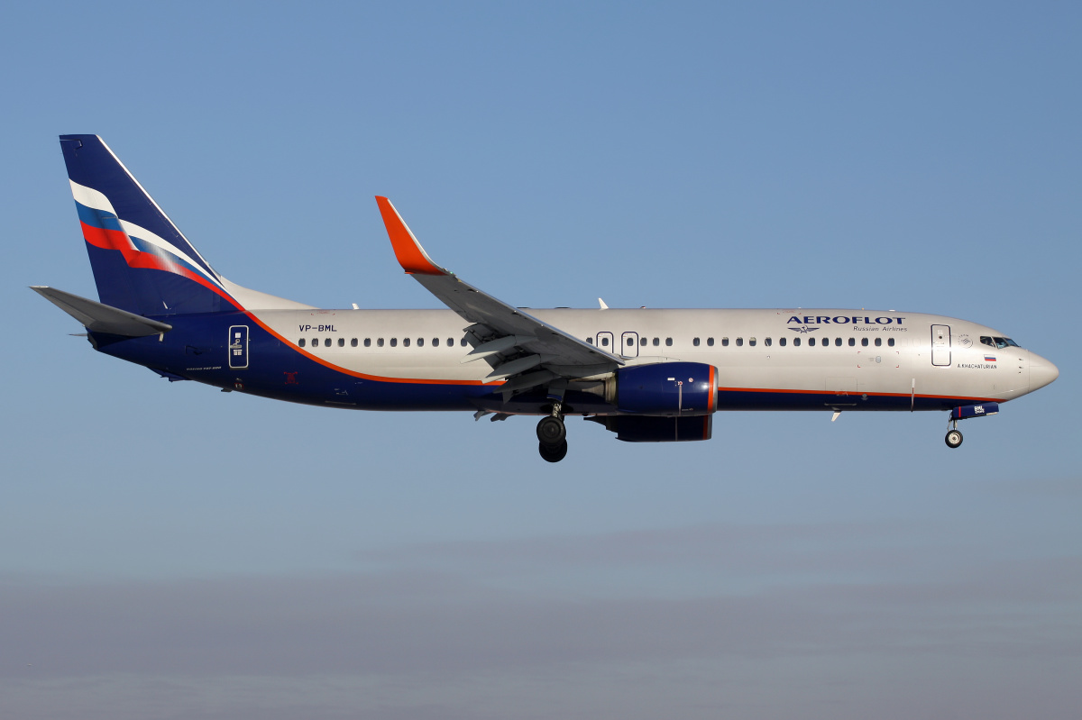 VP-BML (Aircraft » EPWA Spotting » Boeing 737-800 » Aeroflot Russian Airlines)