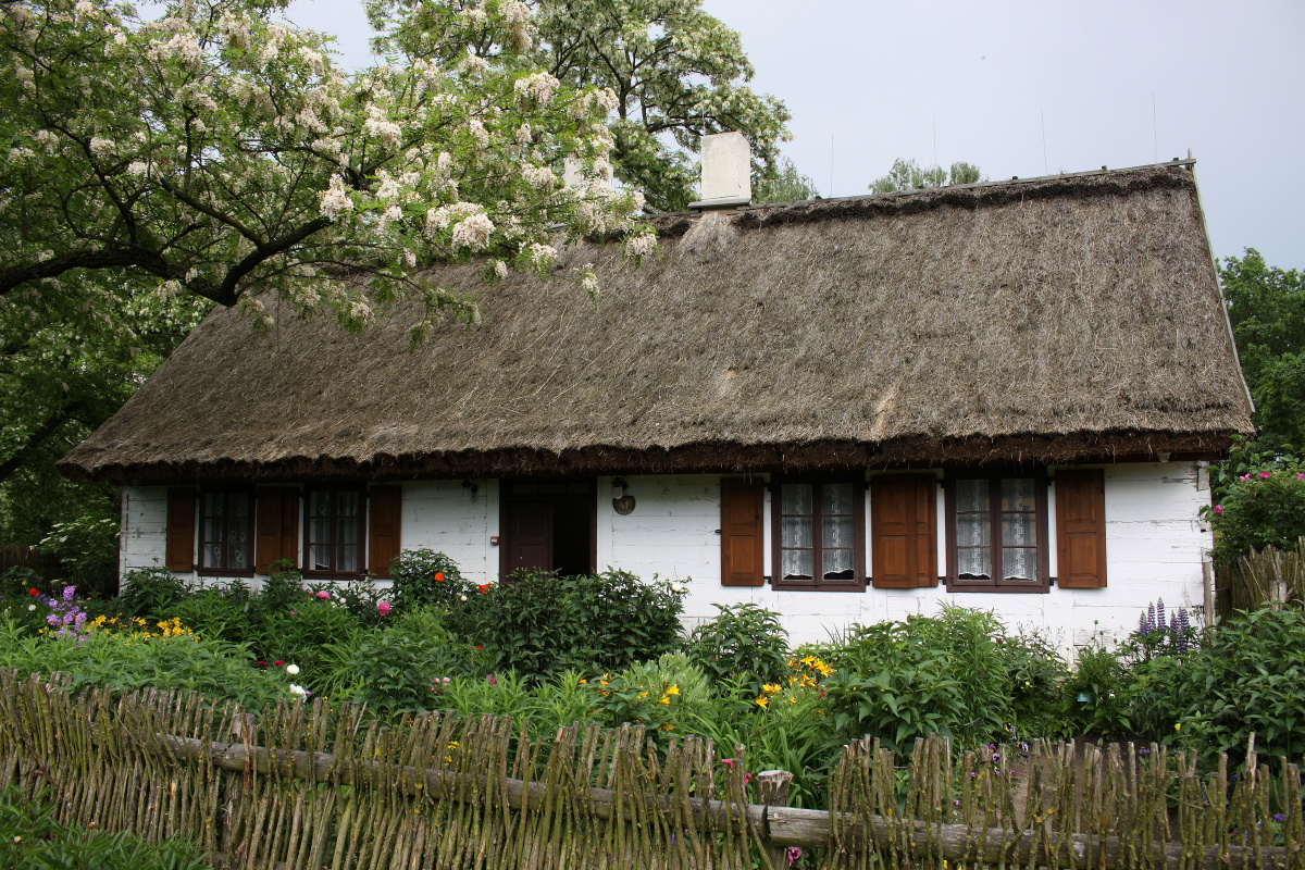 Open-air museum in otanical Garden