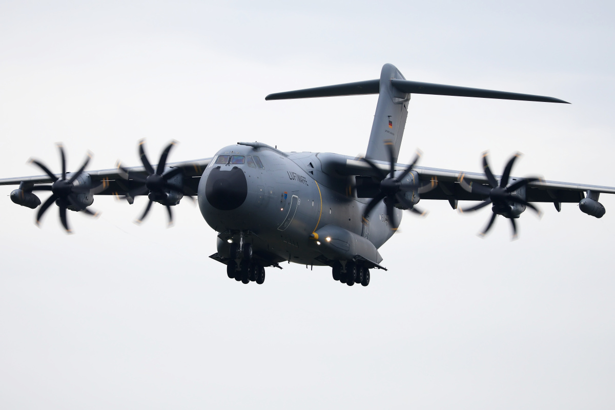 54+18, Niemieckie Siły Powietrzne (Luftwaffe) (Samoloty » Air Show Radom 2023 » Airbus A400M Atlas)