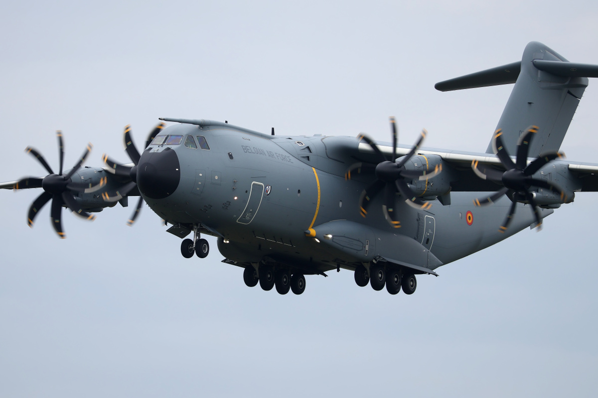 CT-07, Belgijskie Siły Powietrzne (Samoloty » Air Show Radom 2023 » Airbus A400M Atlas)