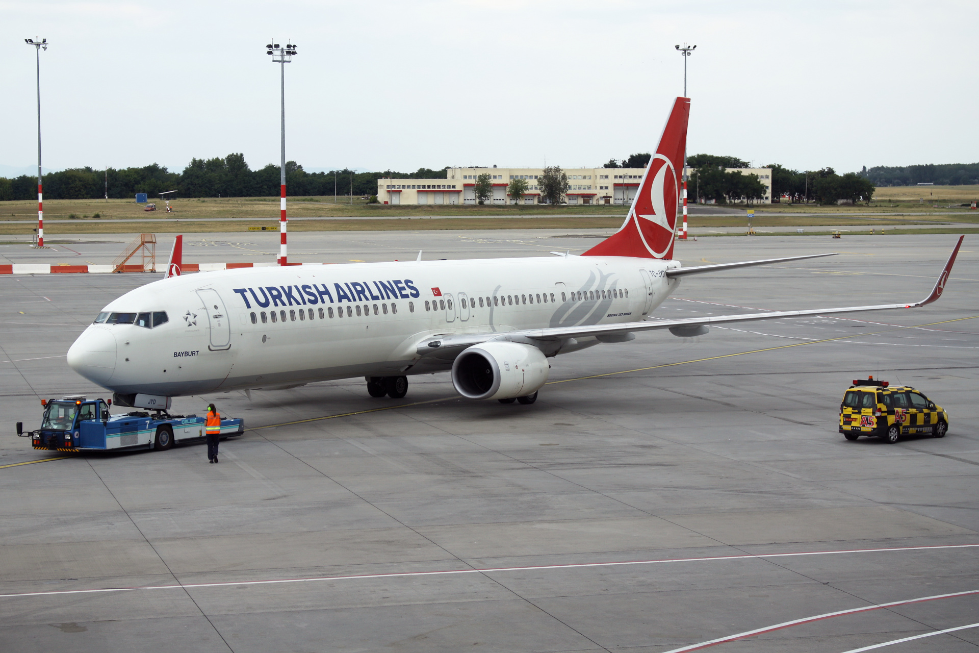 TC-JYD, THY Turkish Airlines (Samoloty » Spotting na Ferihegy » Boeing 737-900)