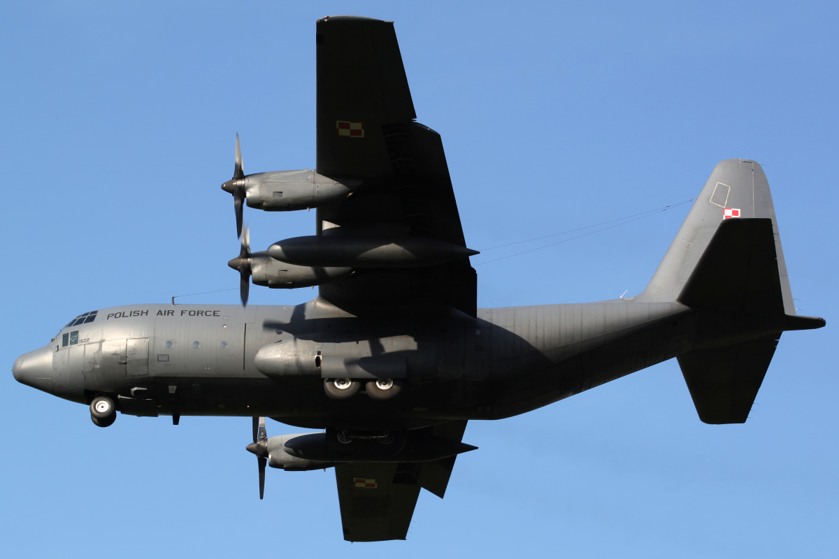 C-130E, 1502 (Aircraft » EPWA Spotting » Lockheed C-130 Hercules » Polish Air Force)