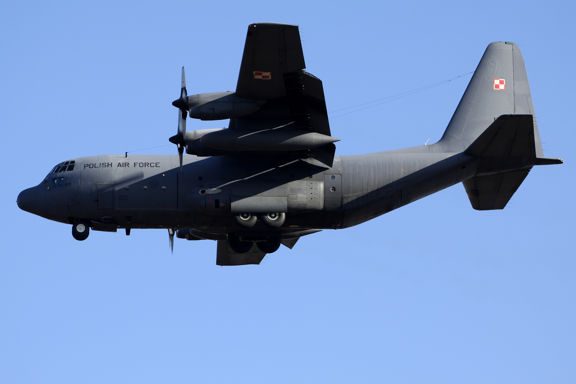 C-130E, 1501 (Samoloty » Spotting na EPWA » Lockheed C-130 Hercules » Polskie Siły Powietrzne)