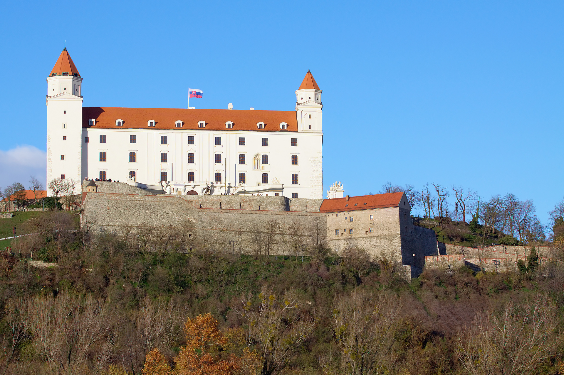 Zamek w Bratysławie (Podróże » Bratysława » Miasto za dnia)