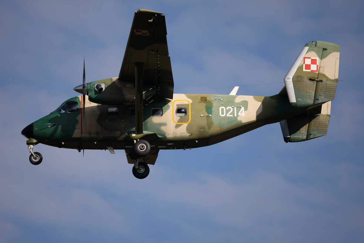 M28B/PT Skytruck, 0214 (Aircraft » EPWA Spotting » PZL Mielec M28 » Polish Air Force)