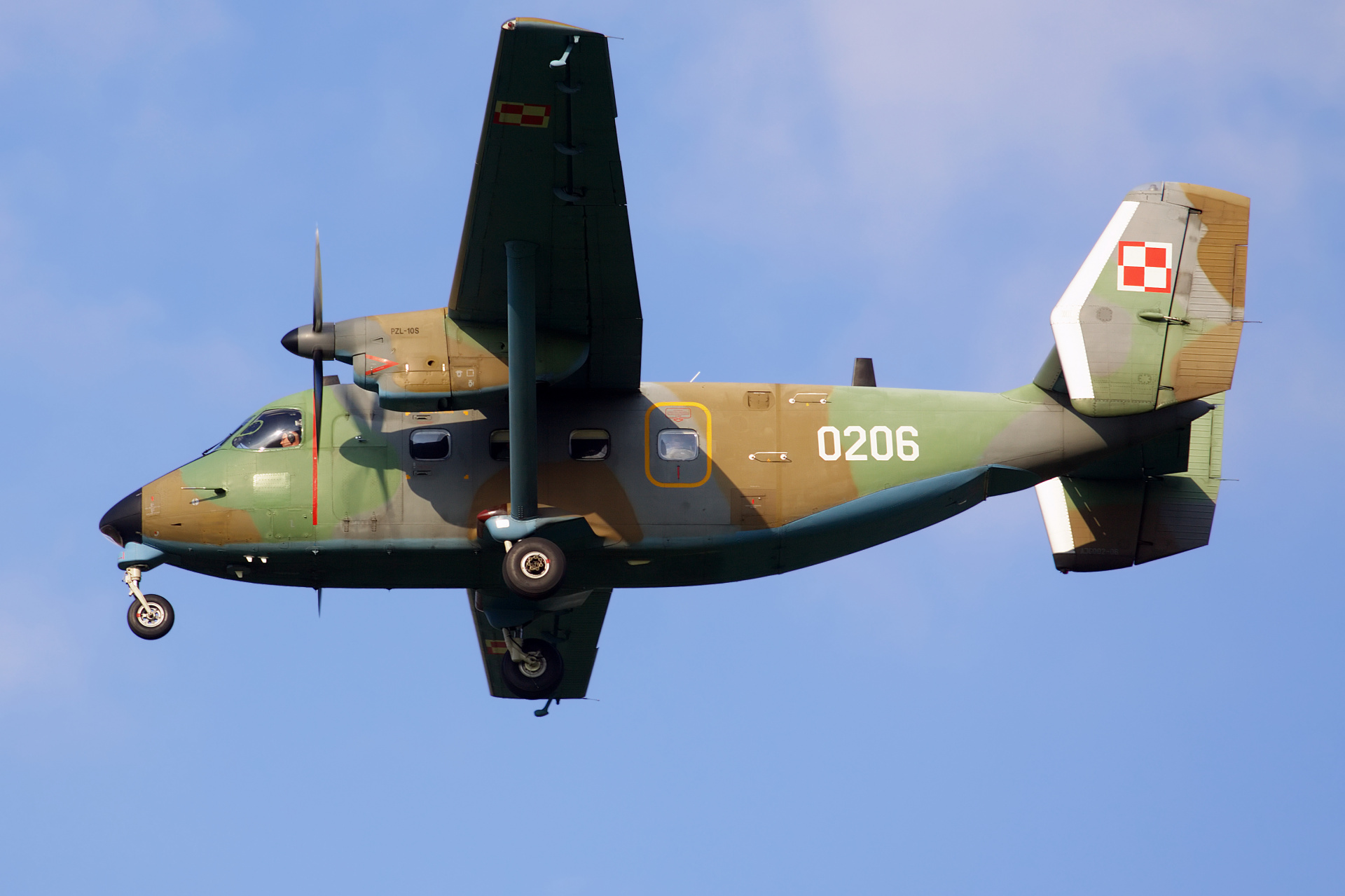 M28B Skytruck, 0206 (Samoloty » Spotting na EPWA » PZL Mielec M28 » Polskie Siły Powietrzne)