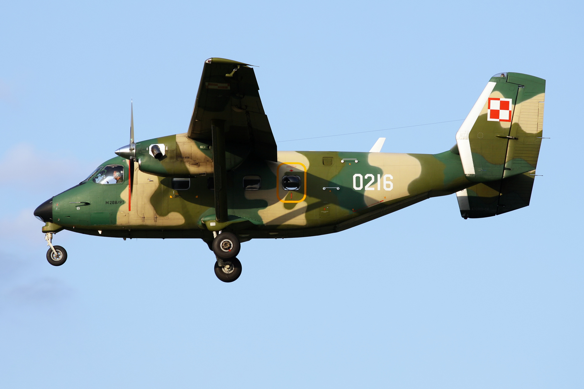 M28B/PT, 0216 (Samoloty » Spotting na EPWA » PZL Mielec M28 » Polskie Siły Powietrzne)