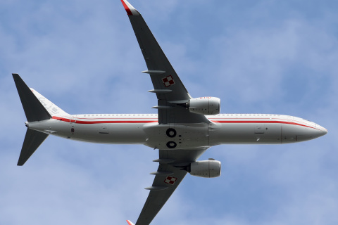 Boeing 737-800, 0110, Polskie Siły Powietrzne