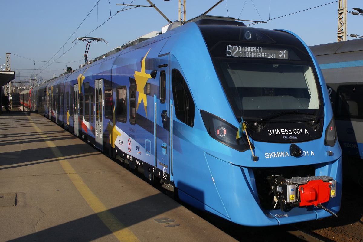 31WEba-001 (The European livery) (Vehicles » Trains and Locomotives » Newag Impuls 2)