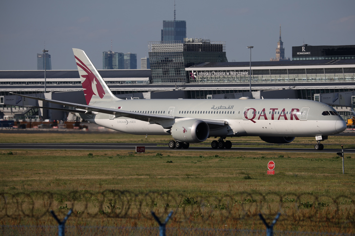 A7-BHA (Samoloty » Spotting na EPWA » Boeing 787-9 Dreamliner » Qatar Airways)