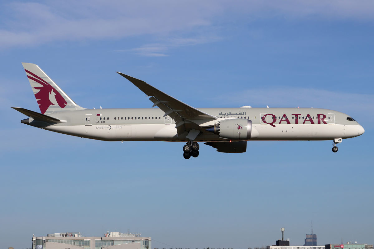 A7-BHM (Samoloty » Spotting na EPWA » Boeing 787-9 Dreamliner » Qatar Airways)