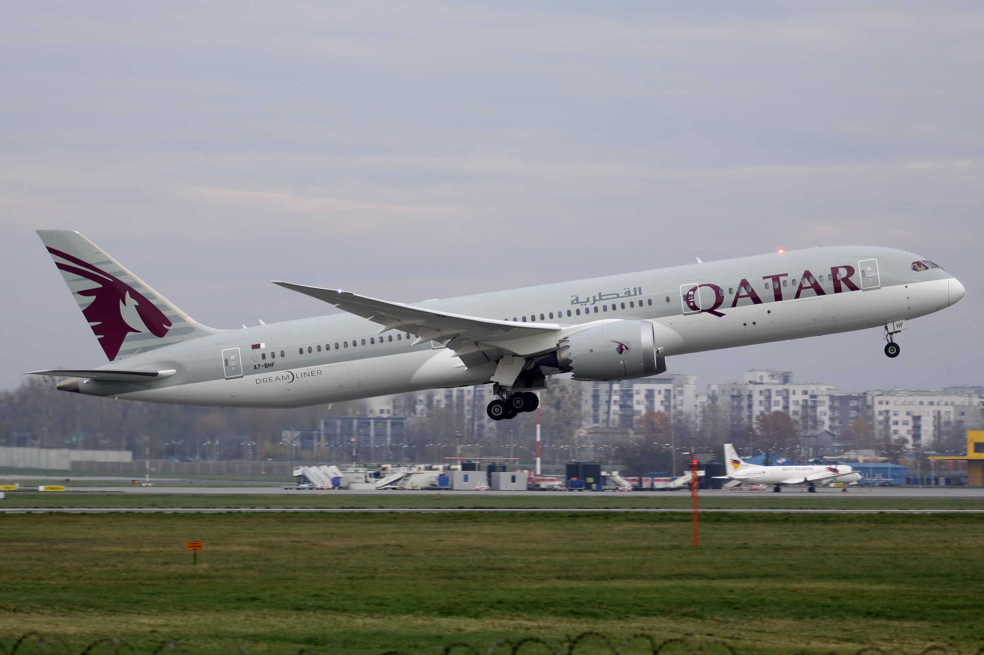 A7-BHF (Samoloty » Spotting na EPWA » Boeing 787-9 Dreamliner » Qatar Airways)