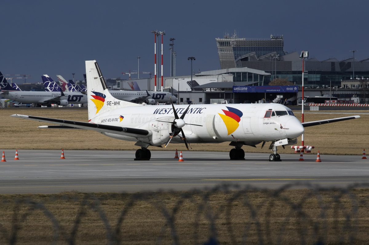 SE-MHK, West Atlantic Airlines (West Air Sweden) (Samoloty » Spotting na EPWA » BAe ATP)