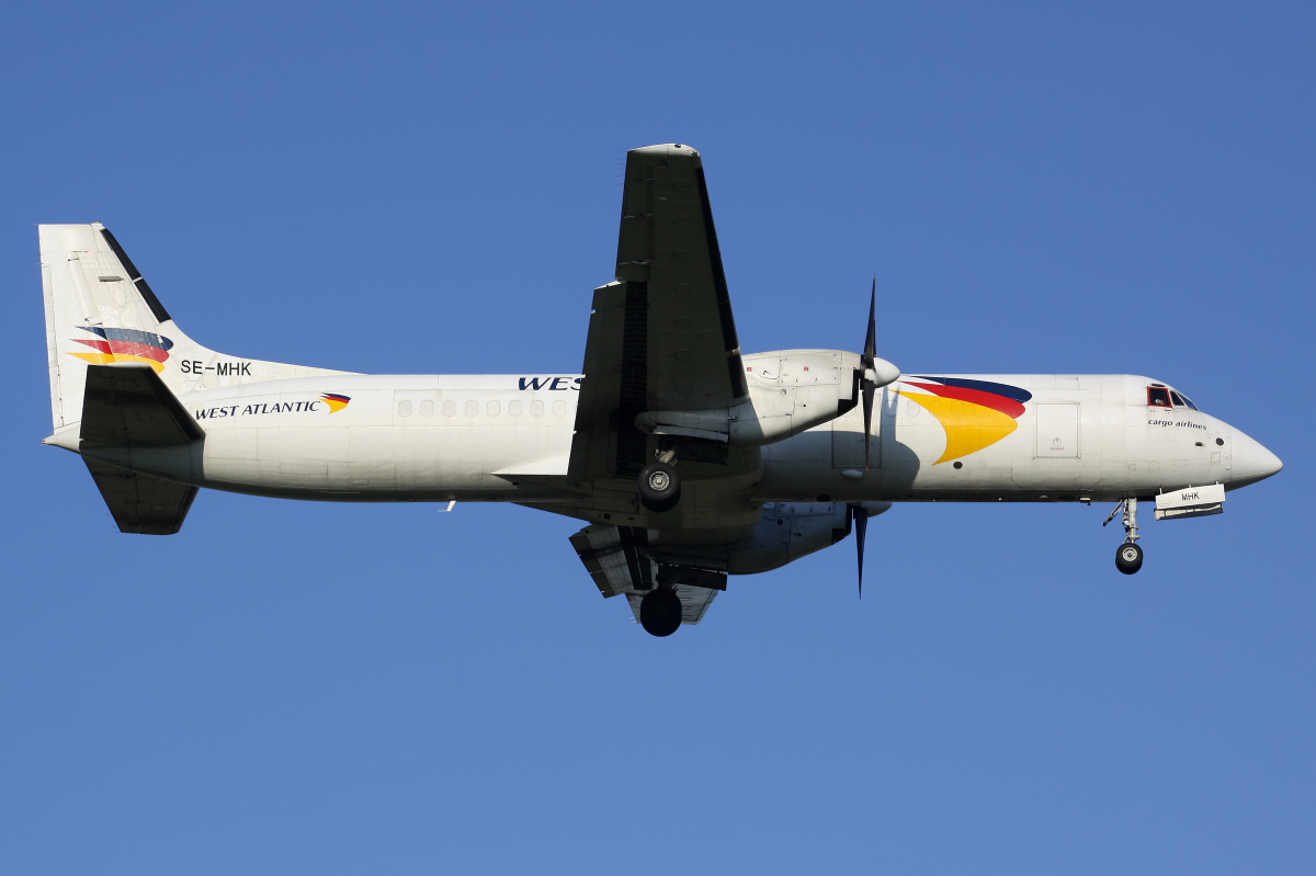 SE-MHK, West Atlantic Airlines (West Air Sweden) (Samoloty » Spotting na EPWA » BAe ATP)