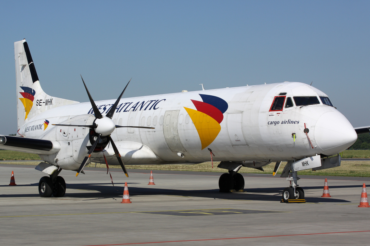 SE-MHK, West Atlantic Airlines (West Air Sweden) (Aircraft » EPWA Spotting » BAe ATP)