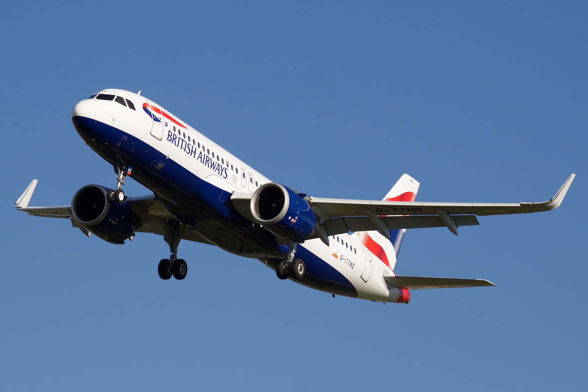 G-TTND, British Airways (Aircraft » EPWA Spotting » Airbus A320neo » British Airways)