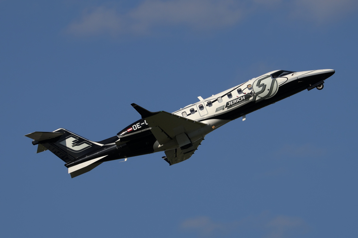 OE-GLY, Jerich International Jet Charter (Aircraft » EPWA Spotting » Bombardier Learjet 75 Liberty)