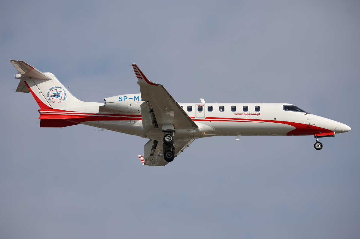 SP-MXS, Polish Medical Air Rescue (Aircraft » EPWA Spotting » Bombardier Learjet 75 Liberty)