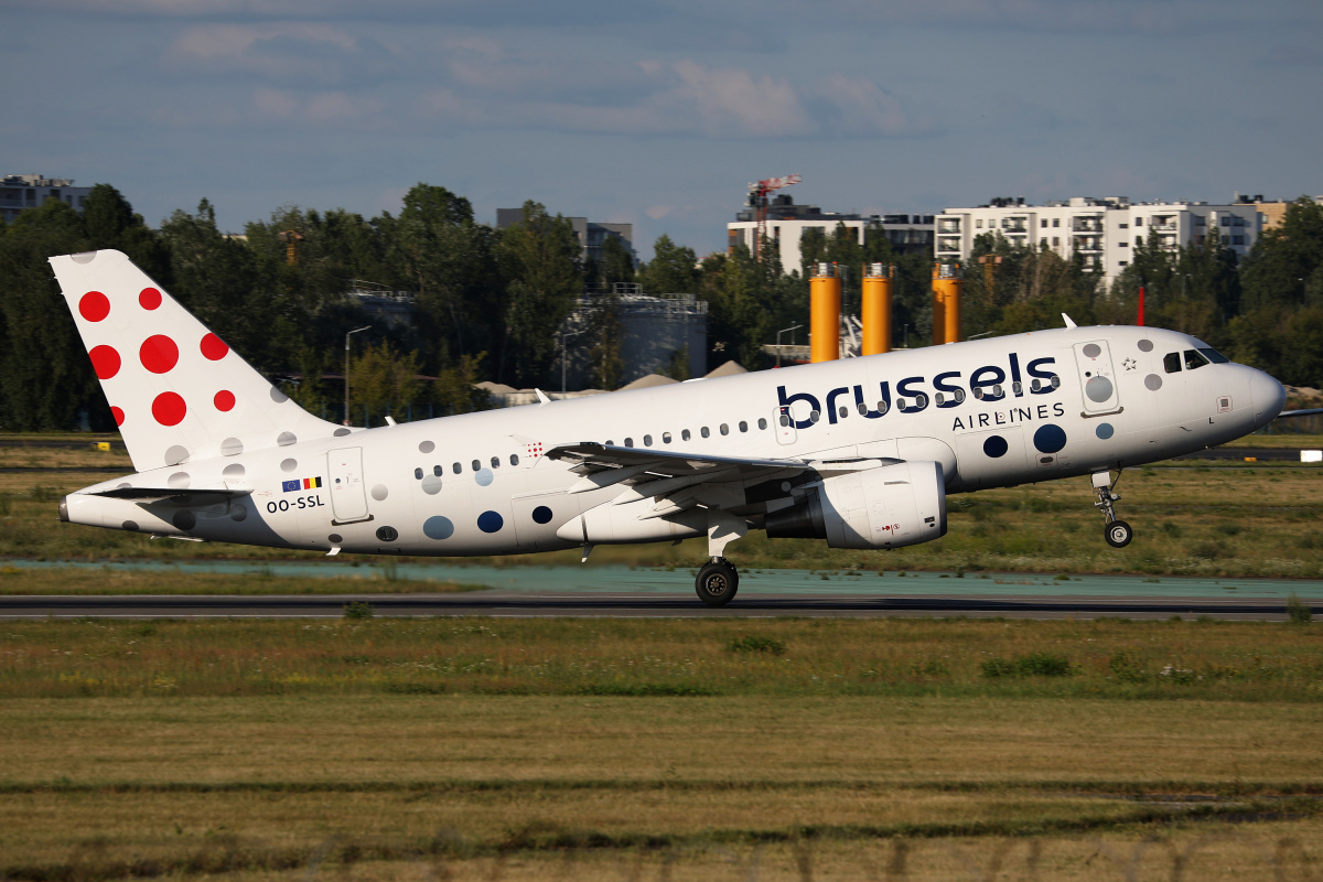 OO-SSL (Samoloty » Spotting na EPWA » Airbus A319-100 » Brussels Airlines)