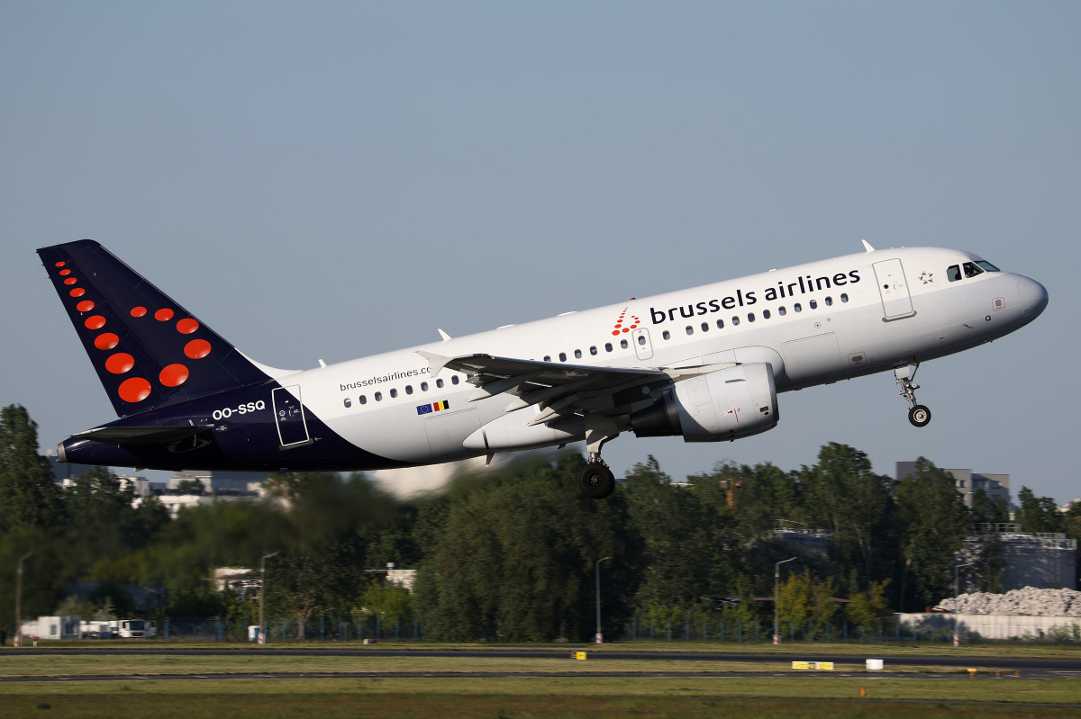 OO-SSQ (Samoloty » Spotting na EPWA » Airbus A319-100 » Brussels Airlines)
