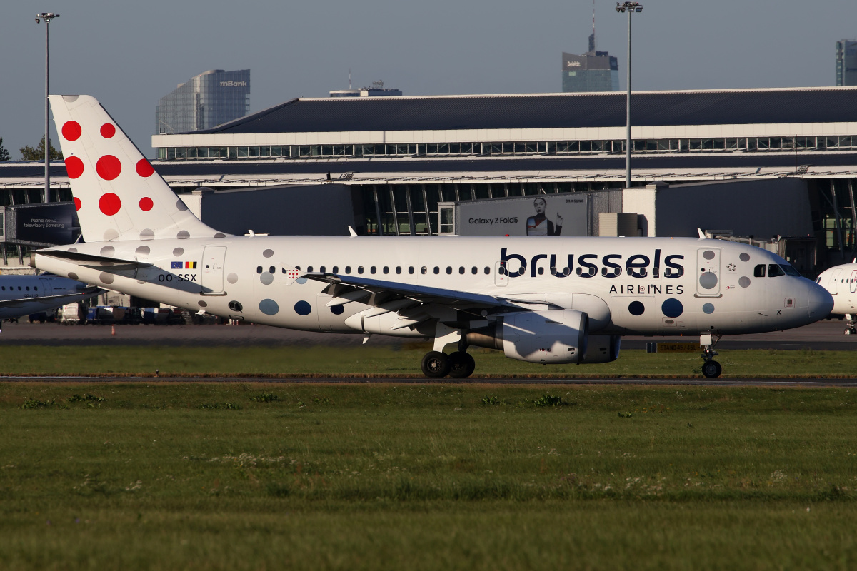 OO-SSX (Samoloty » Spotting na EPWA » Airbus A319-100 » Brussels Airlines)