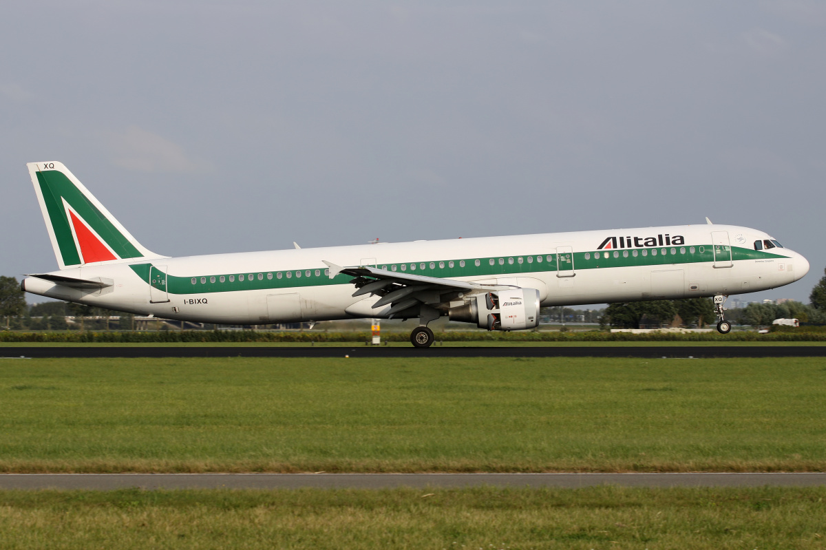 I-BIXQ, Alitalia (Aircraft » Schiphol Spotting » Airbus A321-100)