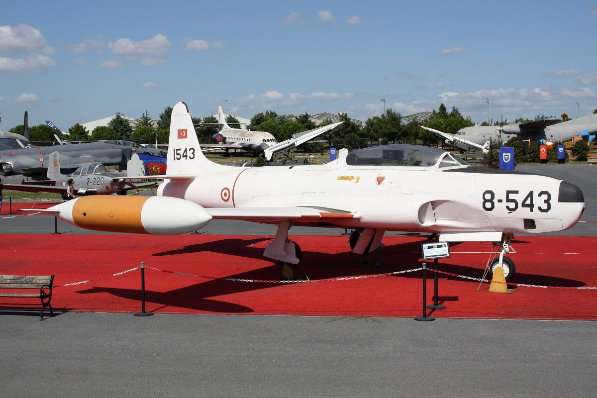 Lockheed RT-33A, 54-1543 (8-543), Turkish Air Force (Aircraft » Turkish Air Force Museum)