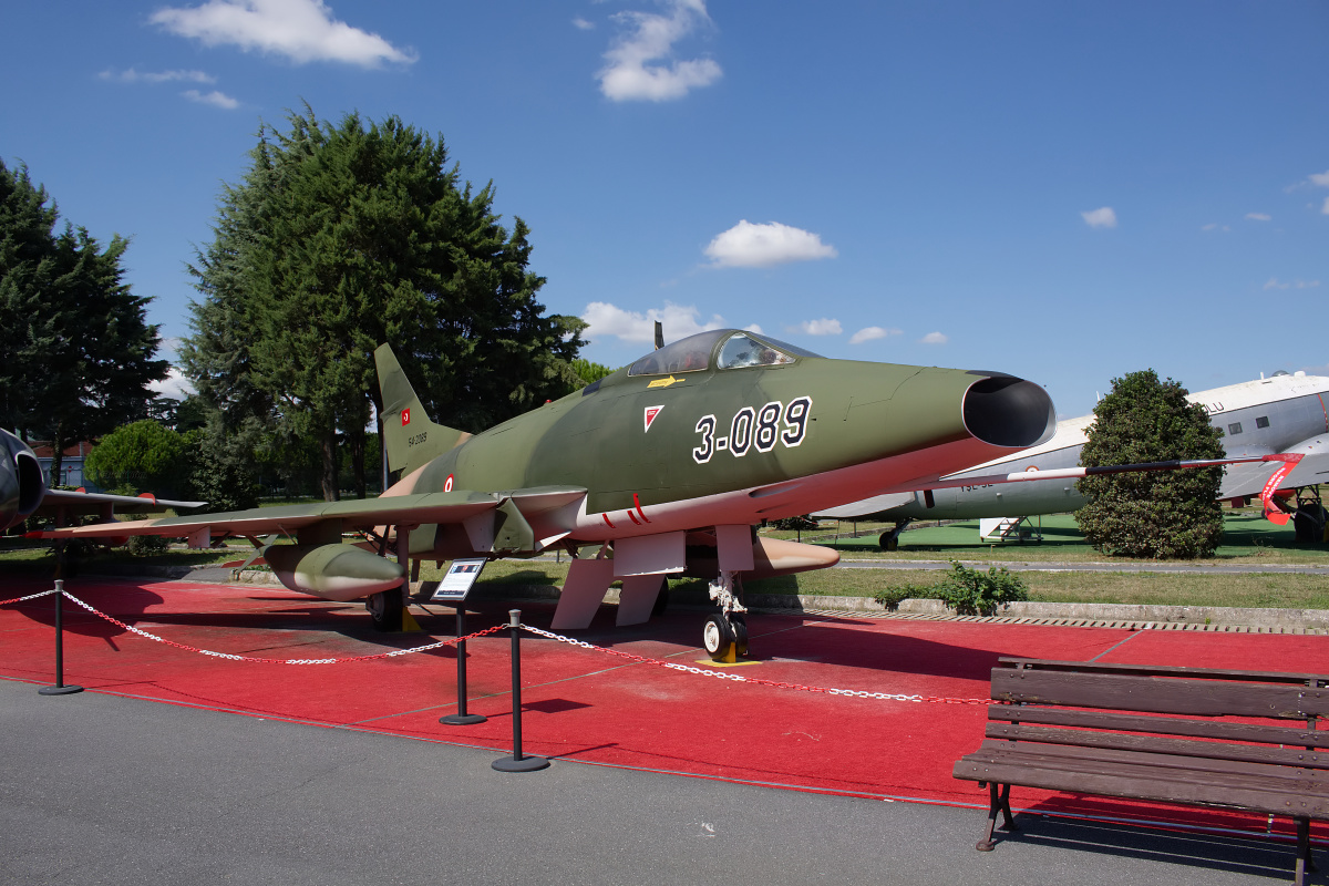 North American F-100C Super Sabre, 54-2089 (3-089), Turkish Air Force