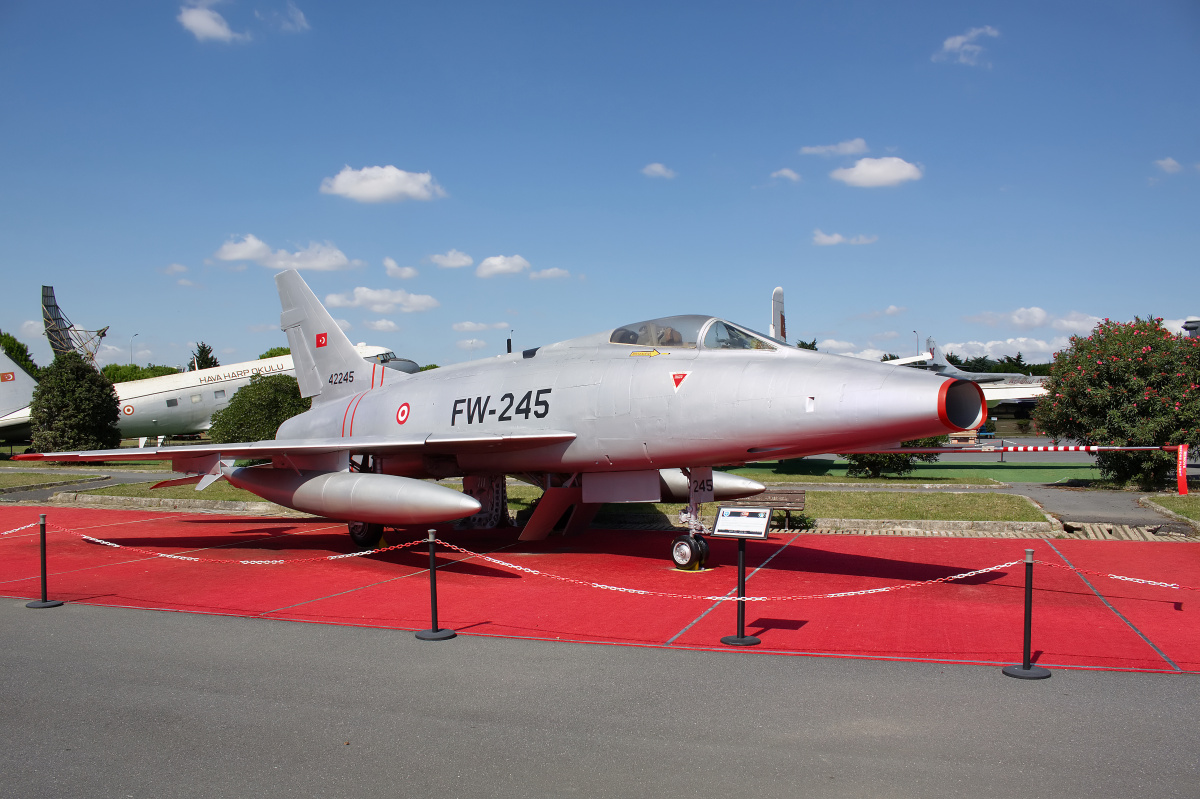 North American F-100D Super Sabre, 42245 (FW-245), Turkish Air Force