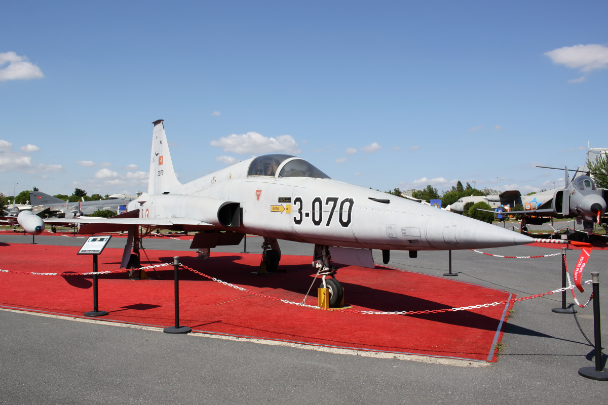 Northrop (Canadair) NF-5A Freedom Fighter, 71-3070, Tureckie Siły Powietrzne (Samoloty » Muzeum Tureckich Sił Powietrznych)