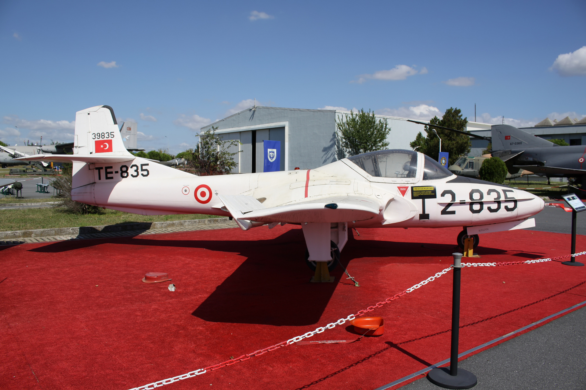 Cessna T-37C Tweety Bird (318C), 63-9835, Tureckie Siły Powietrzne (Samoloty » Muzeum Tureckich Sił Powietrznych)