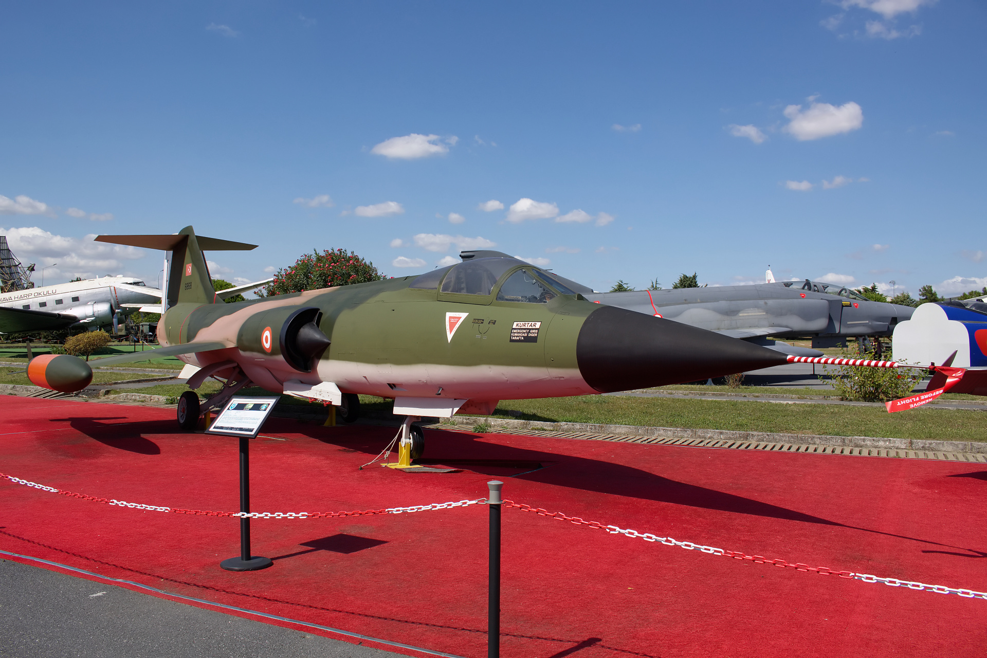 Lockheed (Aeritalia) F-104S Starfighter, 74-6868, Tureckie Siły Powietrzne (Samoloty » Muzeum Tureckich Sił Powietrznych)