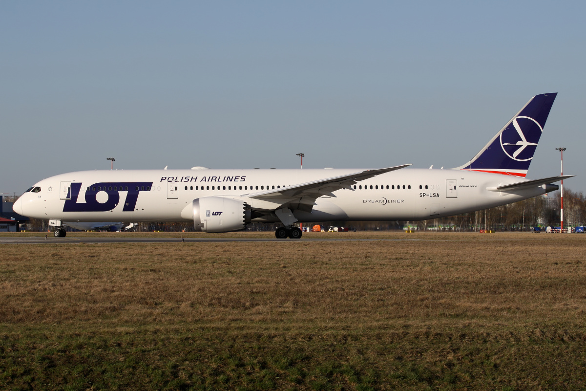 SP-LSA (Aircraft » EPWA Spotting » Boeing 787-9 Dreamliner » LOT Polish Airlines)