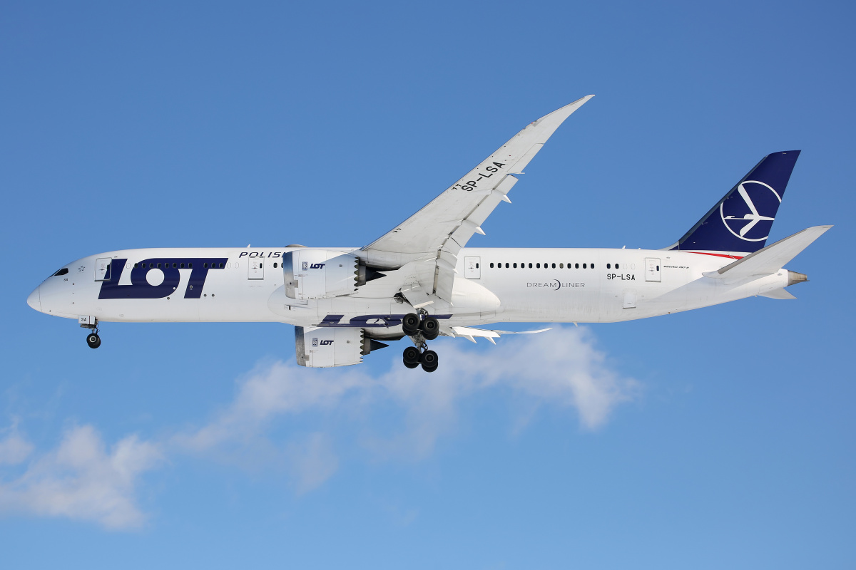 SP-LSA (Aircraft » EPWA Spotting » Boeing 787-9 Dreamliner » LOT Polish Airlines)