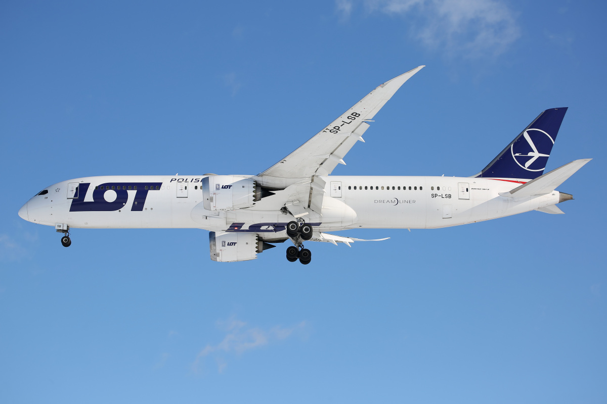 SP-LSB (Aircraft » EPWA Spotting » Boeing 787-9 Dreamliner » LOT Polish Airlines)