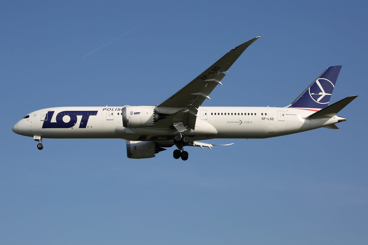 SP-LSD (Aircraft » EPWA Spotting » Boeing 787-9 Dreamliner » LOT Polish Airlines)