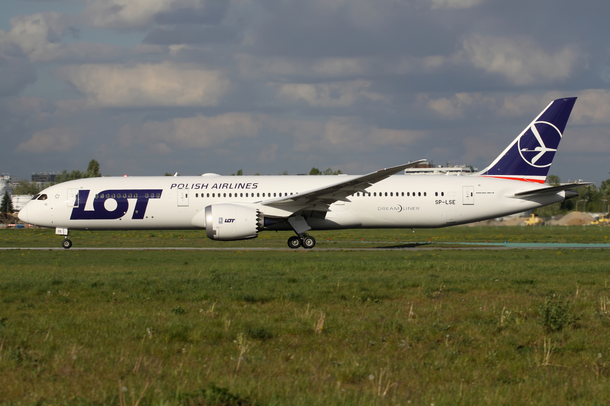 SP-LSE (Aircraft » EPWA Spotting » Boeing 787-9 Dreamliner » LOT Polish Airlines)