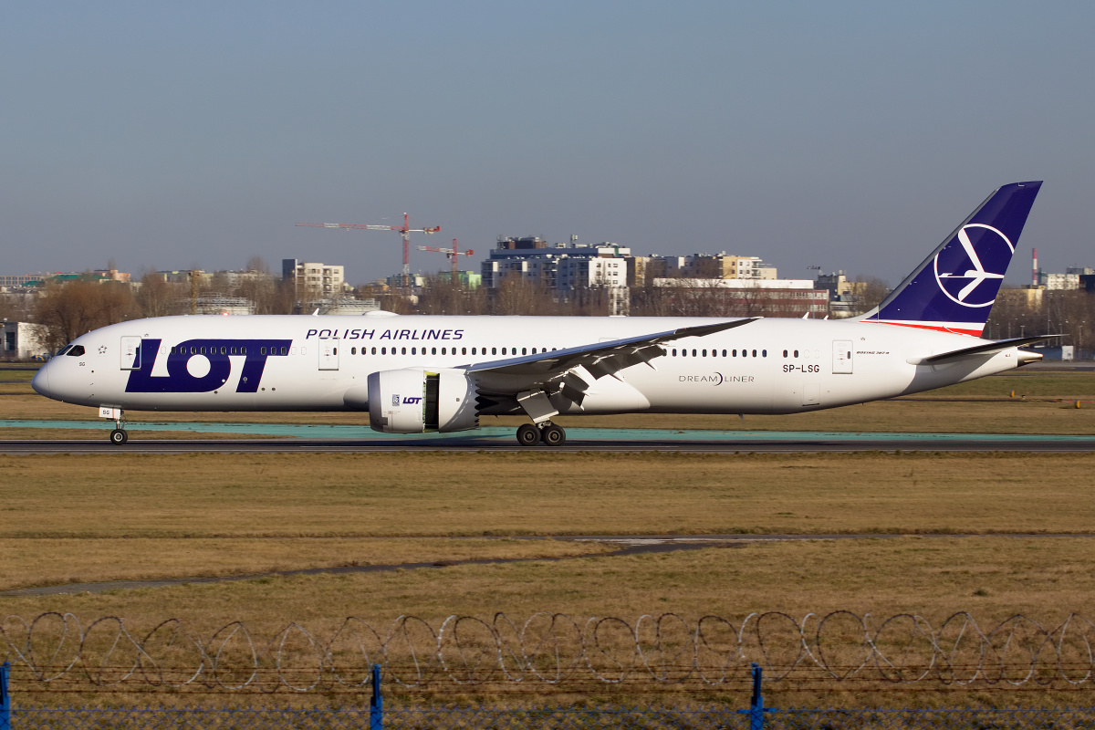 SP-LSG (Aircraft » EPWA Spotting » Boeing 787-9 Dreamliner » LOT Polish Airlines)