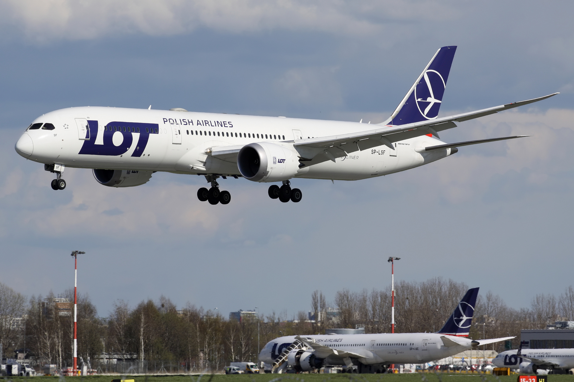 SP-LSF (Samoloty » Spotting na EPWA » Boeing 787-9 Dreamliner » Polskie Linie Lotnicze LOT)