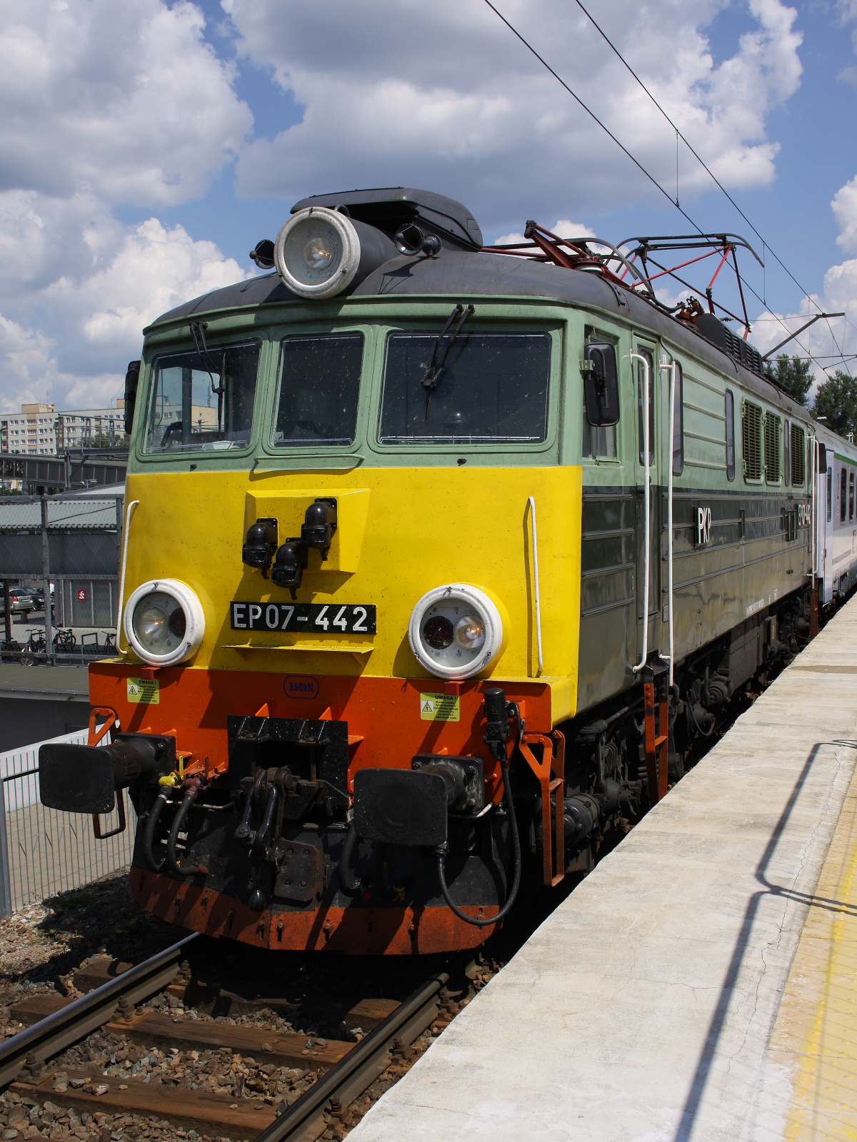 EP07-442 (nowa malatura retro) (Pojazdy » Pociągi i lokomotywy » HCP 303E)