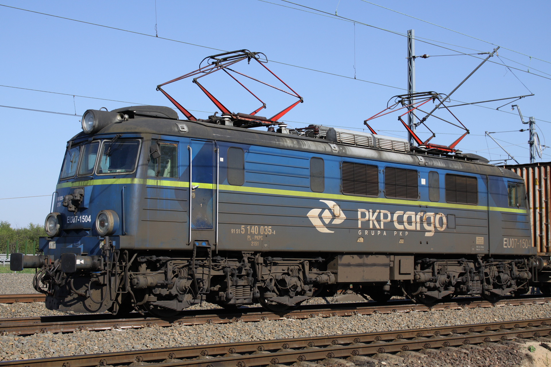 EU07-1504 (Pojazdy » Pociągi i lokomotywy » HCP 303E)