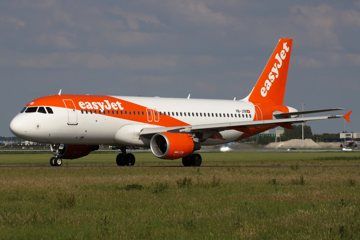 HB-JXB (Aircraft » Schiphol Spotting » Airbus A320-200 » EasyJet)