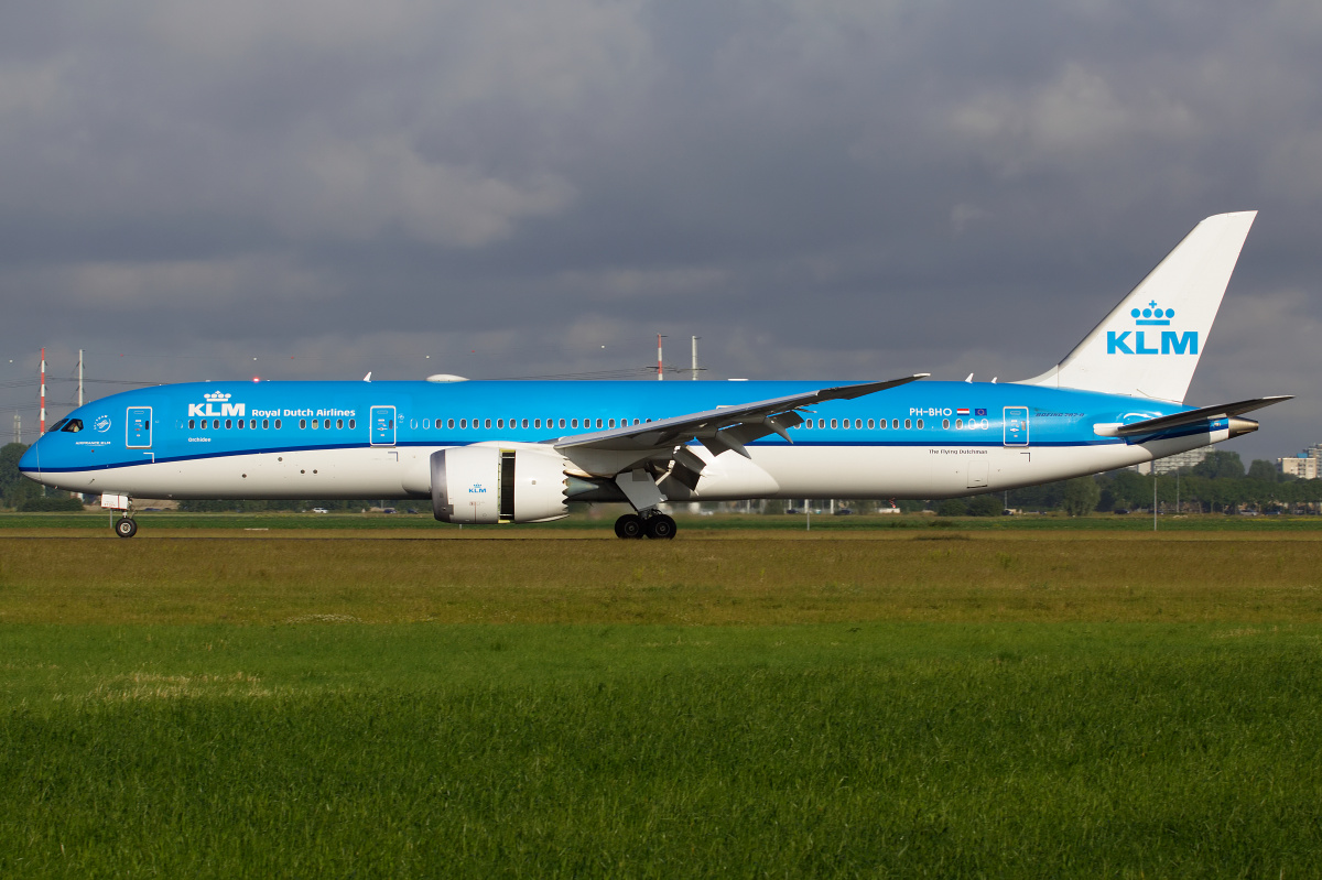 PH-BHO (Aircraft » Schiphol Spotting » Boeing 787-9 Dreamliner » KLM Royal Dutch Airlines)