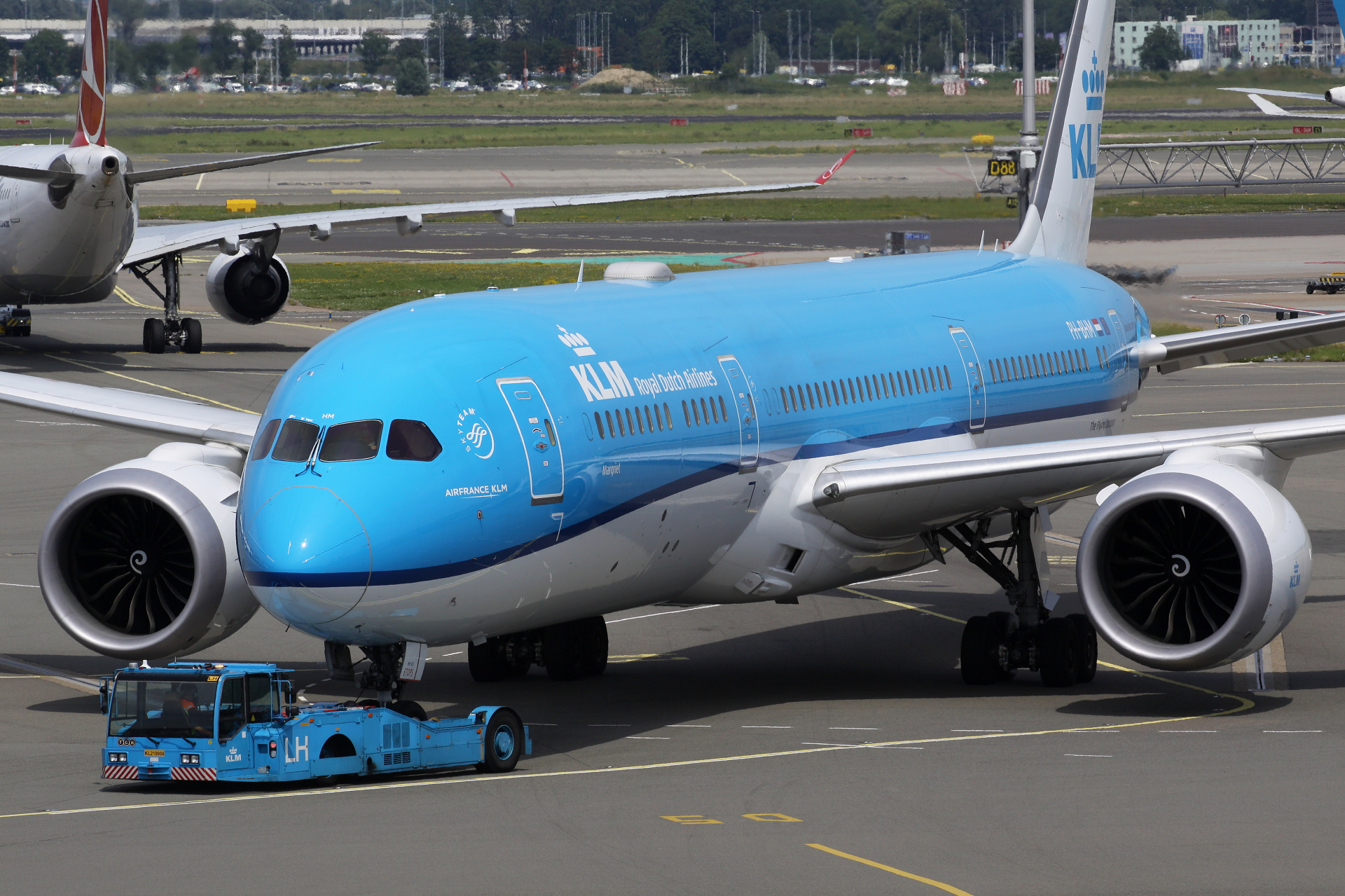 PH-BHM (Samoloty » Spotting na Schiphol » Boeing 787-9 Dreamliner » KLM Royal Dutch Airlines)