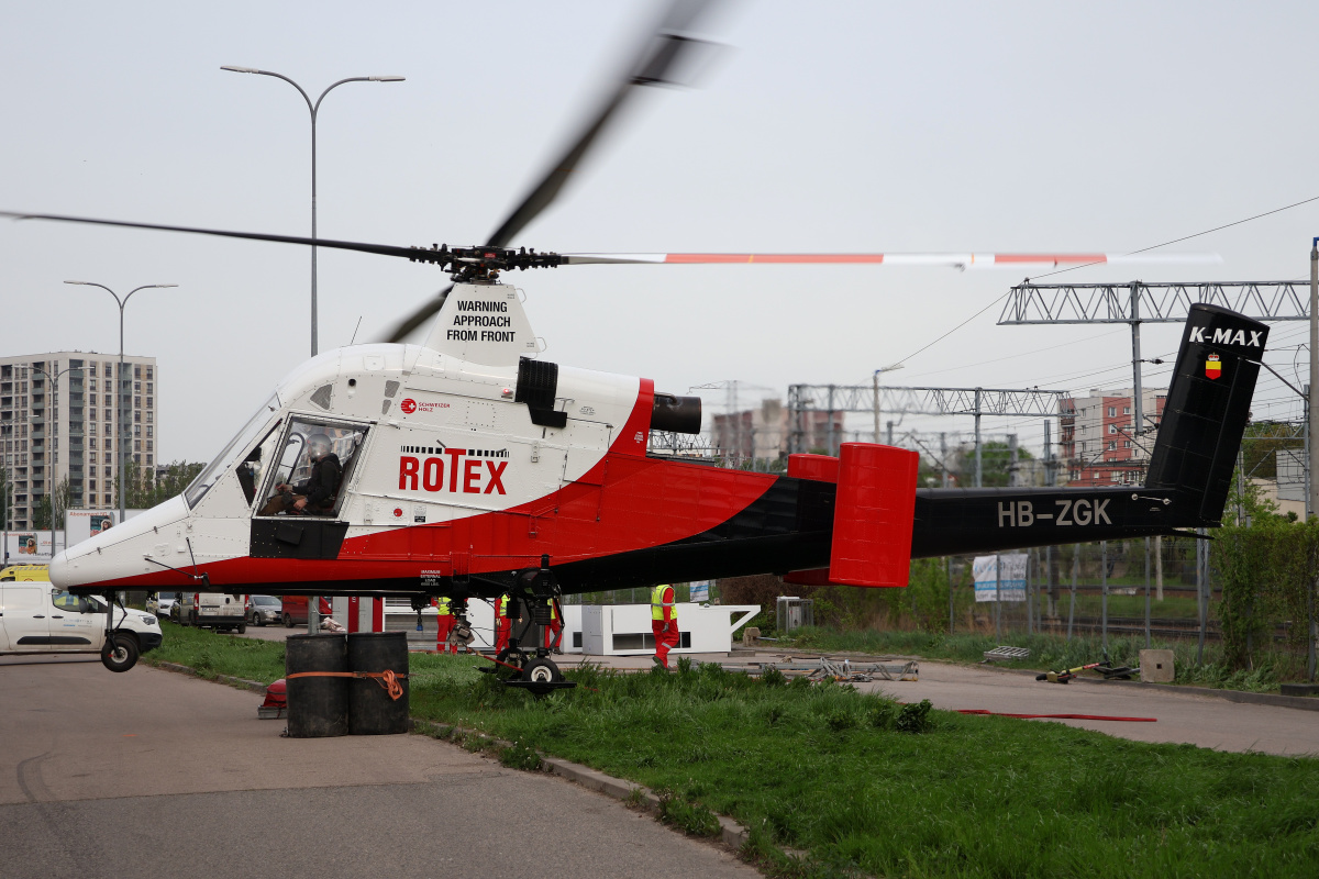 HB-ZGK, Rotex Helicopter (Samoloty » Kaman K-1200 K-MAX)