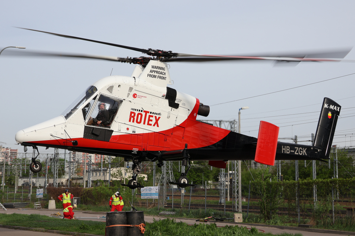 HB-ZGK, Rotex Helicopter (Samoloty » Kaman K-1200 K-MAX)