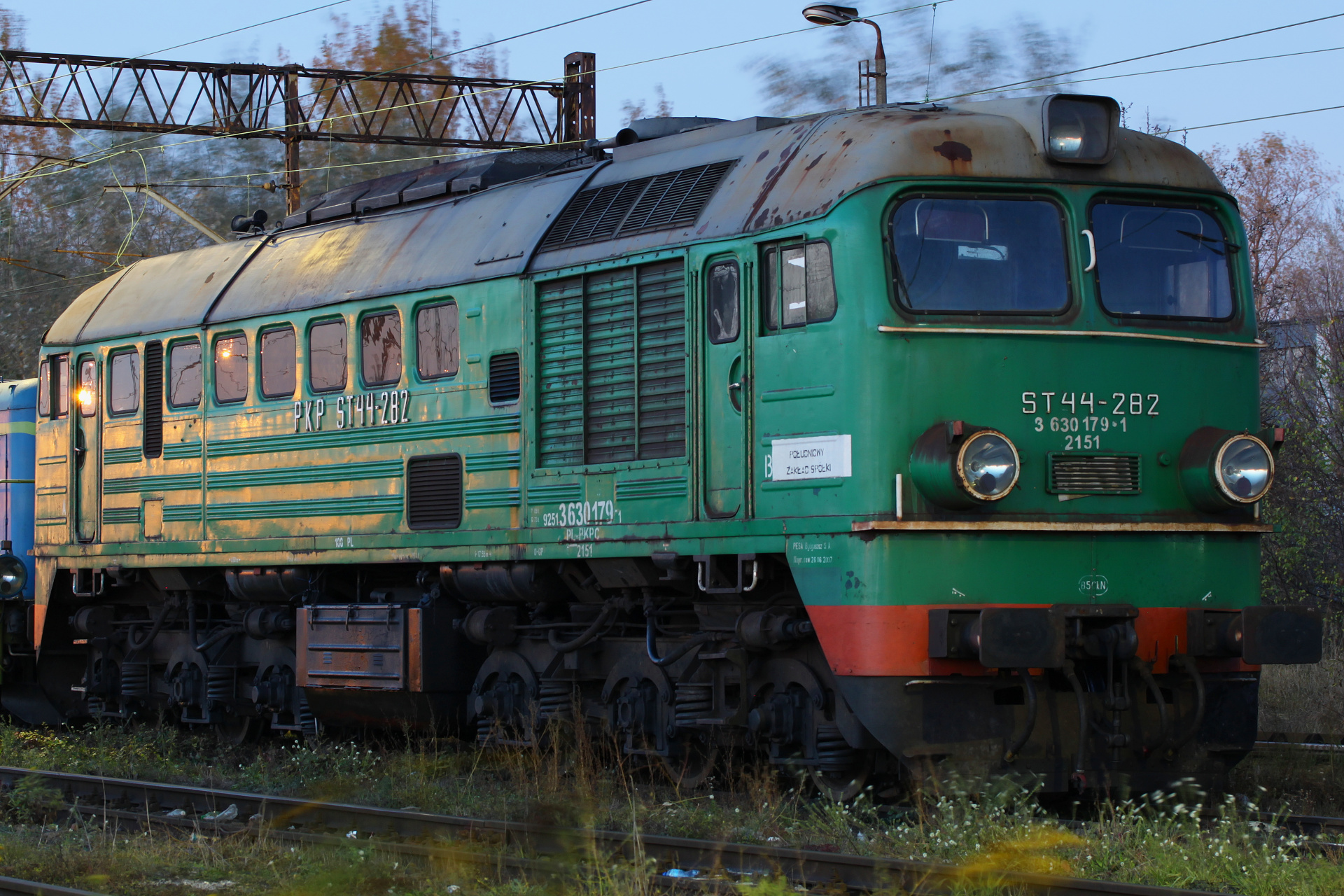 ST44-282 (Vehicles » Trains and Locomotives » ЛТЗ M62)