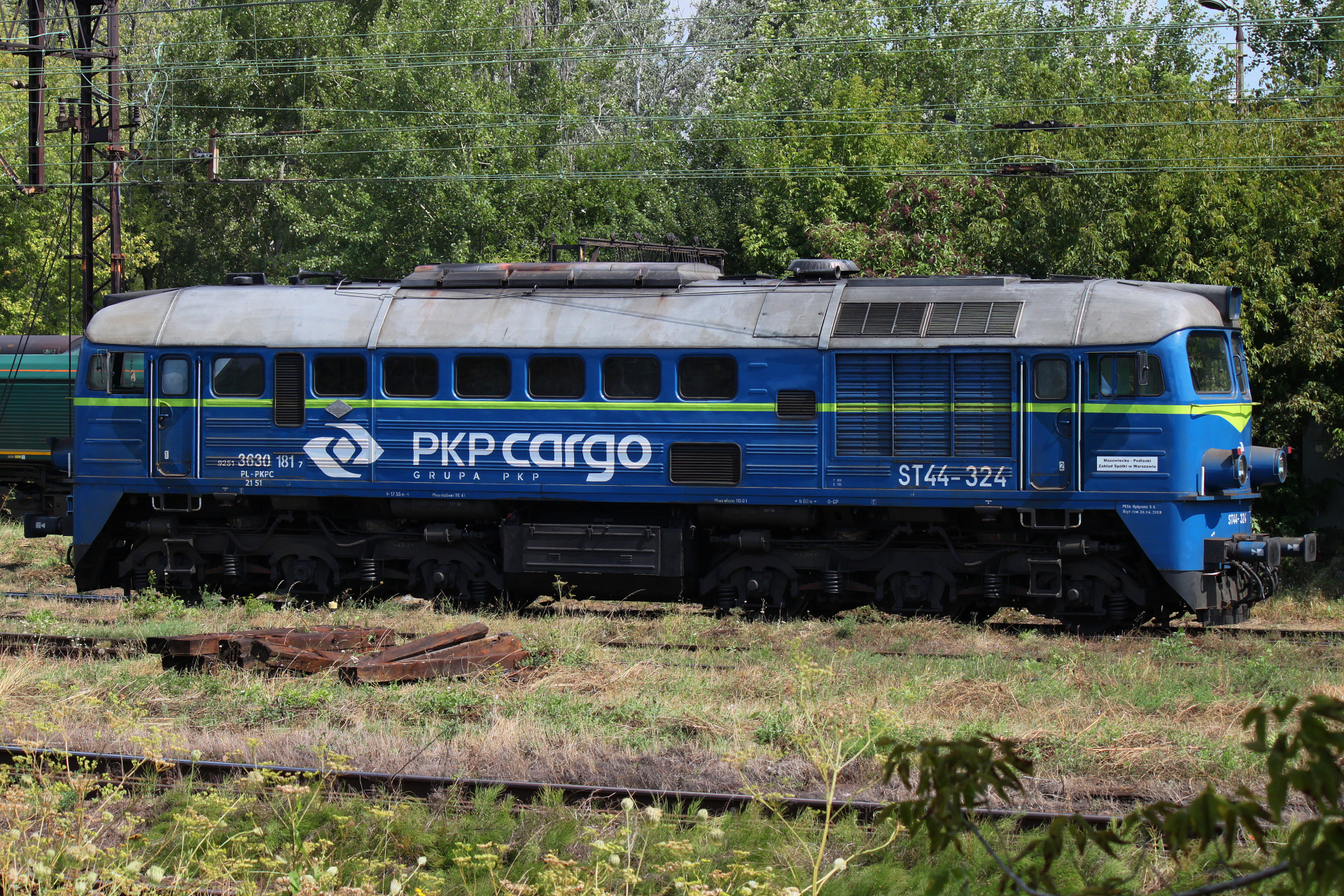 ST44-324 (Vehicles » Trains and Locomotives » ЛТЗ M62)